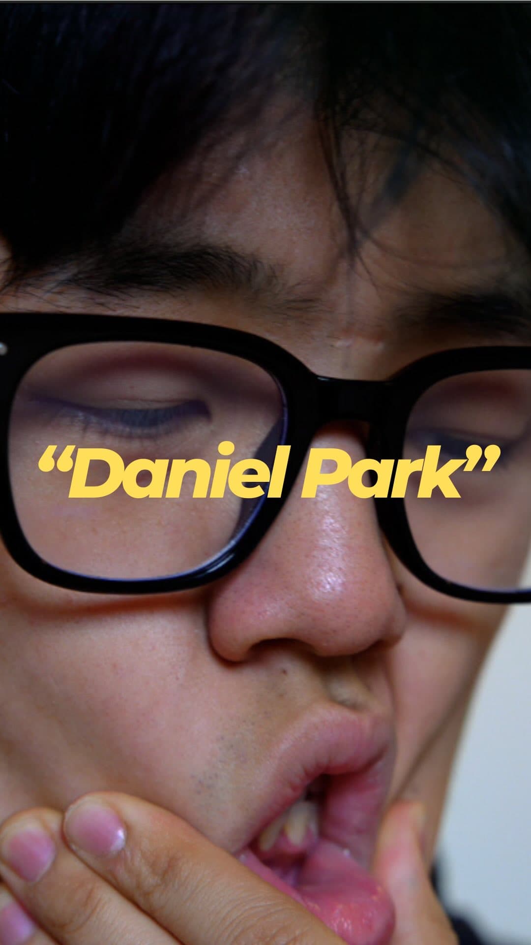 Still from I'm starting a movement of Daniel Parks