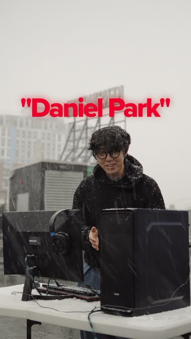 Still from Daniel Park Cup