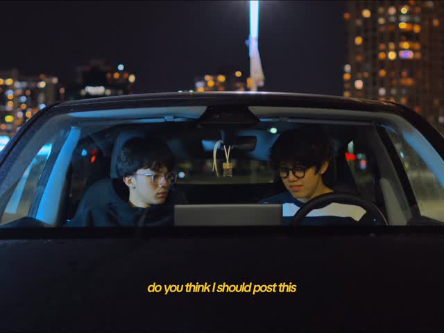 Still from So we can't be ourselves anymore?